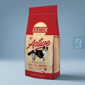 Araton dog Adult Active אראטון כלב בוגר אקטיב (כלבים פעילים) 15 ק"ג