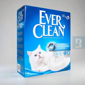 Ever Clean Extra Strong Clumping Unscented חול אברקלין כחול ללא בישום 10 ליטר
