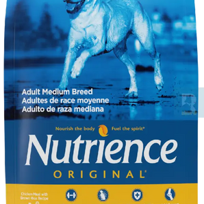 Nutrience Original Dog Medium Adult נוטריאנס מזון לכלב בוגר גזע בינוני 11.5 ק’ג 11.5 ק’ג
